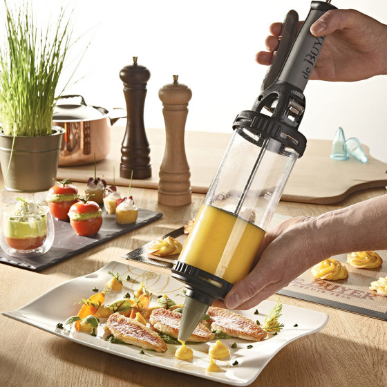 LE TUBE automatic pastry dispenser and accessories