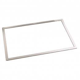 Rectangular biscuit frame, stainless steel