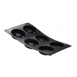 Plaque 6 savarins MOUL FLEX, silicone