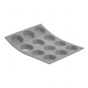 Tray mini tartlets ø 4,5 cm ELASTOMOULE, silicone foam