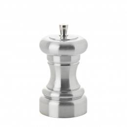Pepper mill acrylic stainless steel look 10 cm ZUMBA
