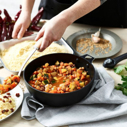 Removable non-stick Sauté-pan CHOC INTENSE TWISTY Ø28cm