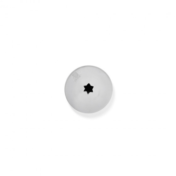 Sterntülle Edelstahl B6 - 6 Zähne Ø5mm