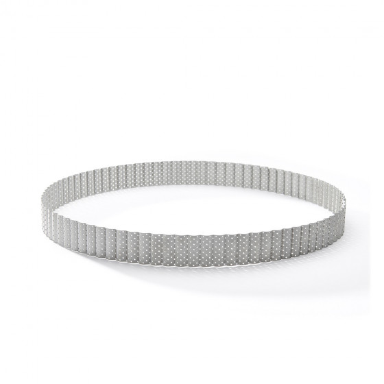 Perforierte geriffelte Rund Tortenringe Ø32cm