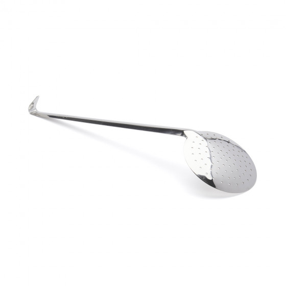 Fugenloser Schaumlöffel aus Edelstahl Ø14cm
