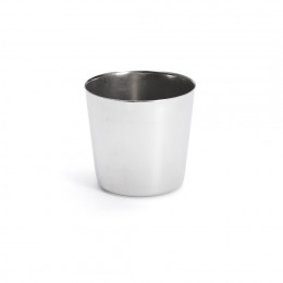 Karamellcreme-Form Edelstahl Ø8cm H.8cm