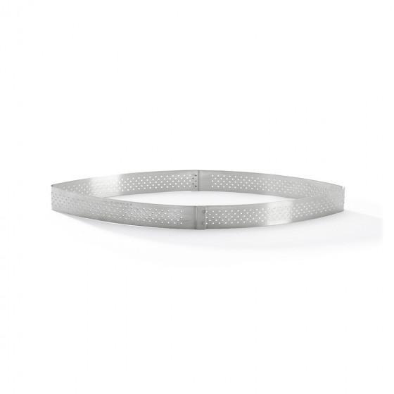 Calisson Perforierte Tortenring VALRHONA 25,5x11cm H.2cm