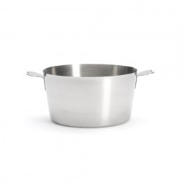 Charlotten-Form aus Edelstahl Ø17,7cm H.10cm