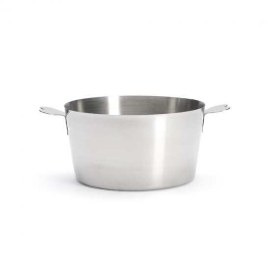 Charlotten-Form aus Edelstahl Ø17,7cm H.10cm