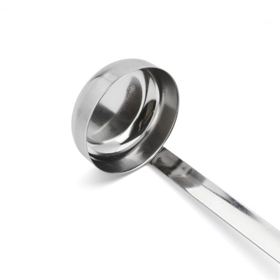 Pizza ladle, stainless steel