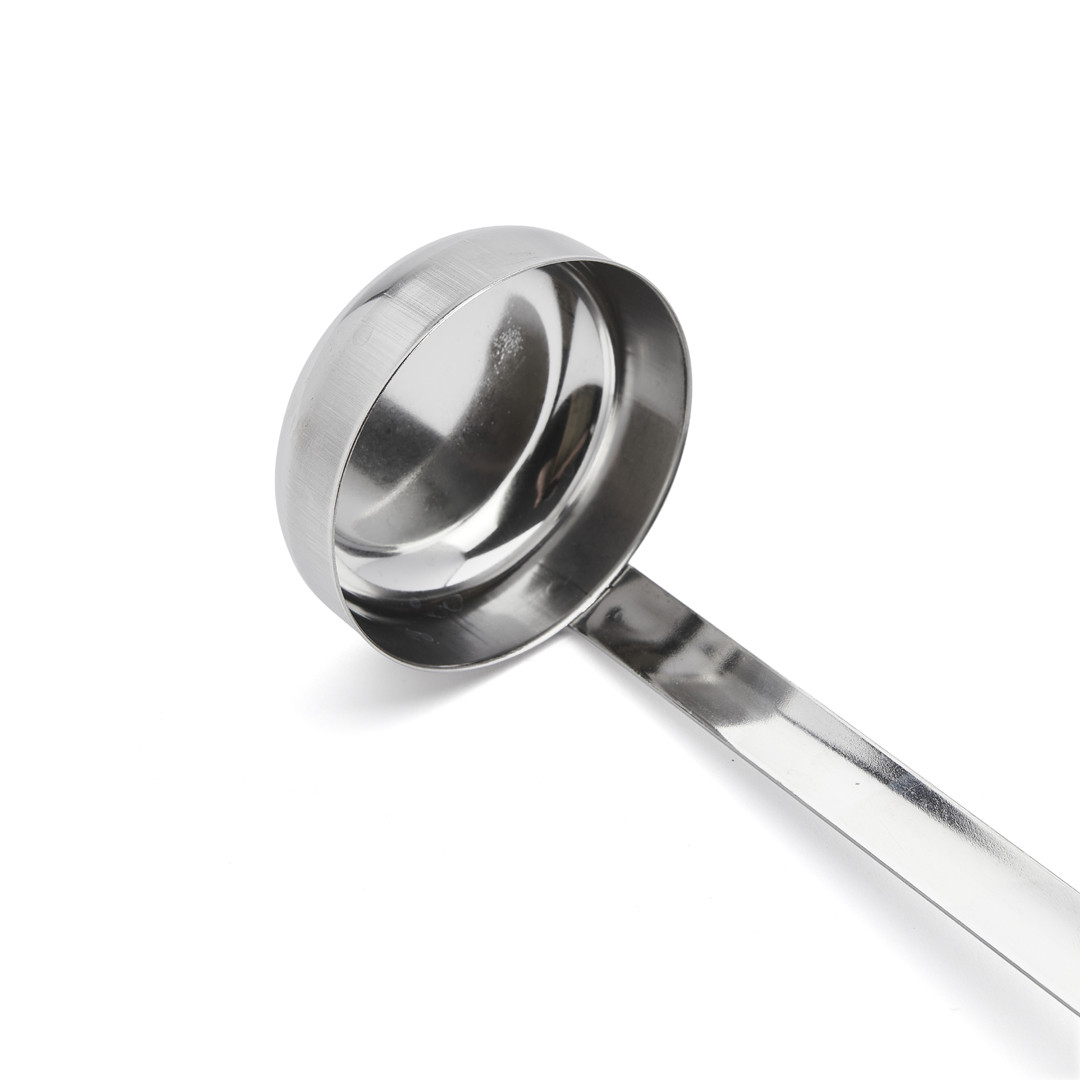 Pizza ladle, stainless steel, stainless steel, , Ladles De Buyer