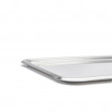 ST. STEEL ROUNDED EDGE PASTRY DISPLAY TRAY