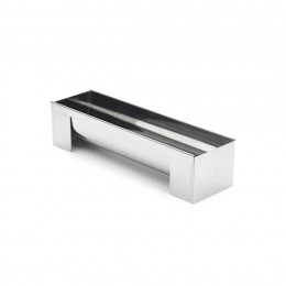 Demontierbare Rund Rinne aus Edelstahl 30x6,5cm
