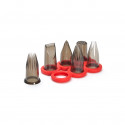 CREATIVE SET : 6 ASSORTED NOZZLES & STAND