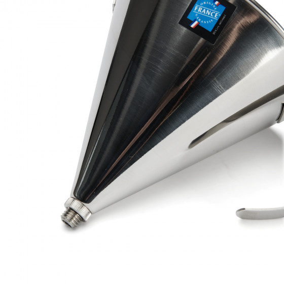 Stainless steel piston funnel KWIK PRO 1,5L with stand