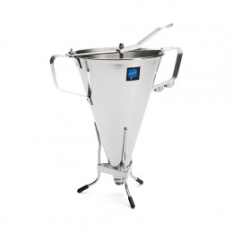 Entonnoir à piston inox KWIK MAX 3,3L avec pied