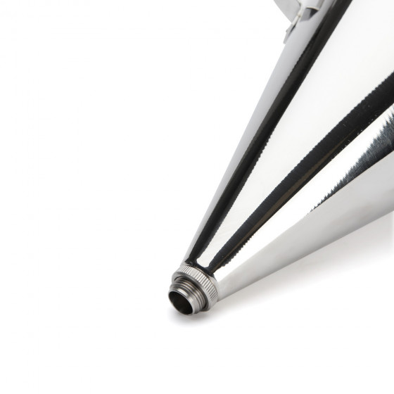 Stainless steel piston funnel KWIK MAX 3,3L with stand