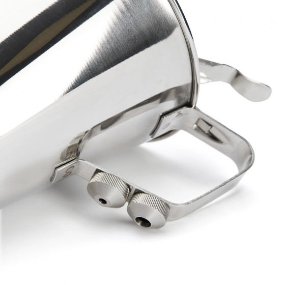 Entonnoir à piston inox KWIK MAX 3,3L avec pied