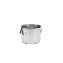 Stainless steel food storage canister Ø14cm without lid