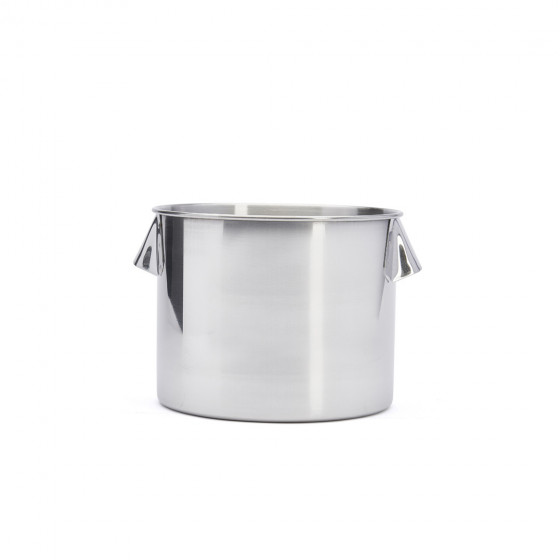 Bain-Marie Edelstahl mit 2 festen Griffen Ø20cm ohne Deckel