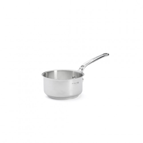 Casserole MILADY en inox avec queue en fonte d’inox, acier inox