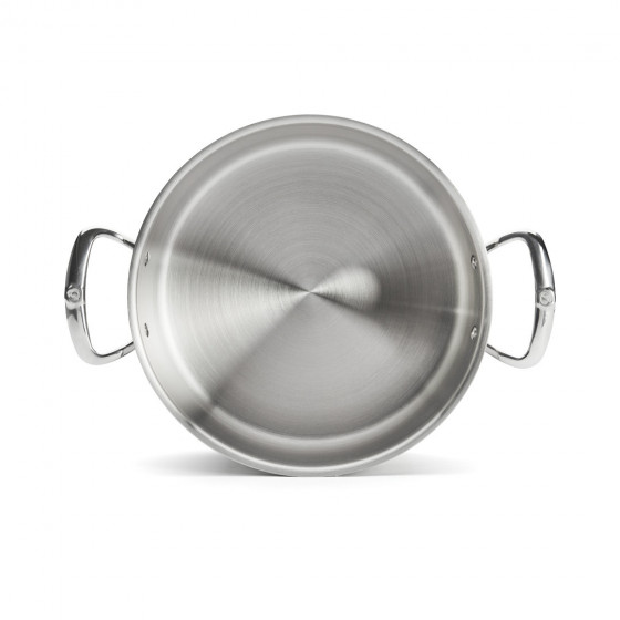 Stainless steel stewpan MILADY Ø28cm with glass lid