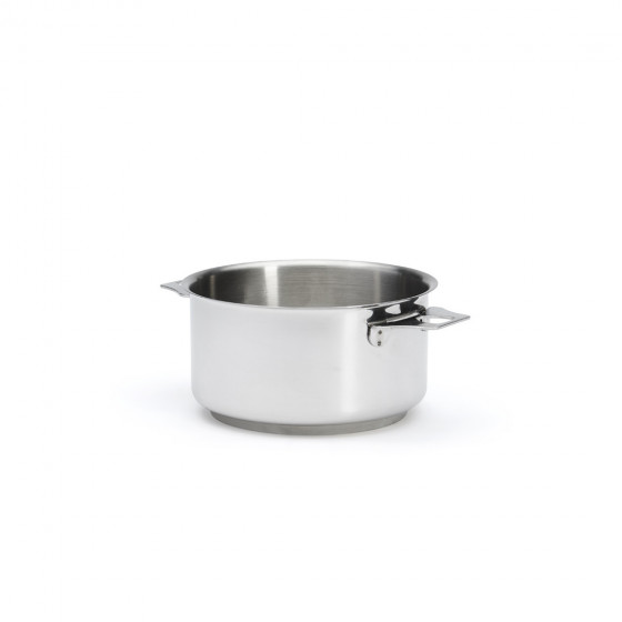 Removable Stainless steel saucepan MILADY TWISTY Ø16cm