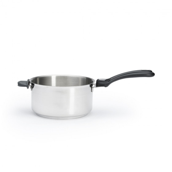 Removable Stainless steel saucepan MILADY TWISTY Ø20cm