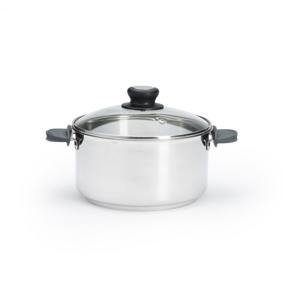 Removable Stainless steel saucepan MILADY TWISTY Ø20cm