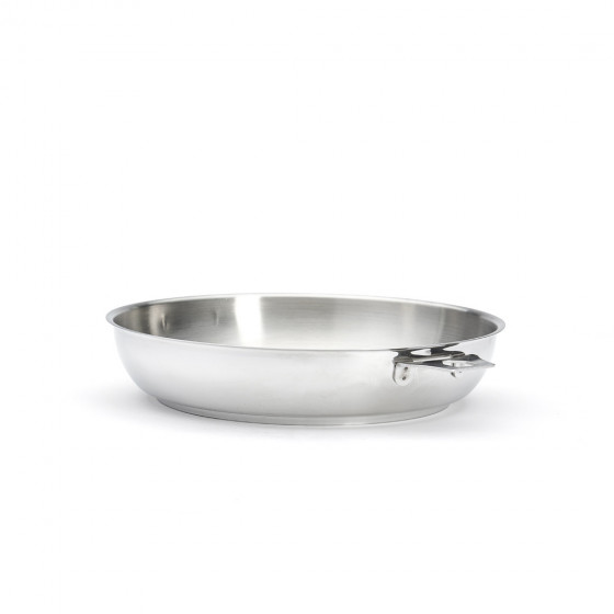 Removable Stainless steel frying pan MILADY TWISTY Ø28cm