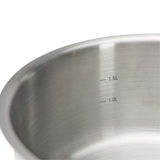 Stainless steel saucepan PRIM'APPETY Ø18cm