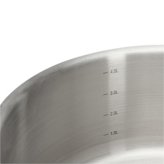 Stainless steel saucepan PRIM'APPETY Ø24cm