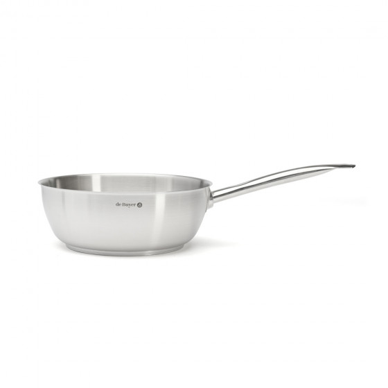 Stainless steel riveted sauté-pan PRIM'APPETY Ø28cm