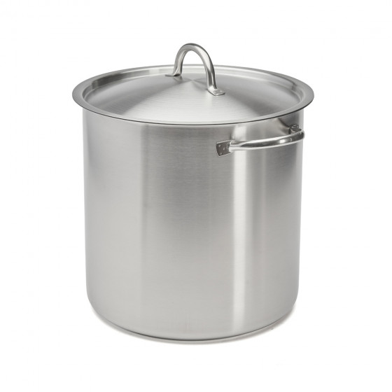 Stainless steel high stockpot PRIM'APPETY Ø32cm