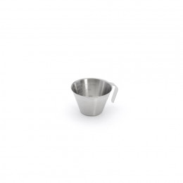 de Buyer 4827.02 Set of 4 Stainless Steel Measuring Cups, 60, 80, 125, 250 ml Capacities