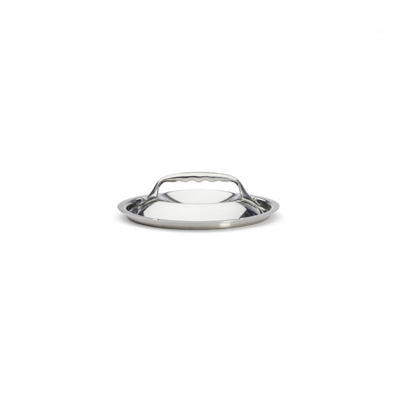 Lid with cast stainless steel riveted handle Ø14cm