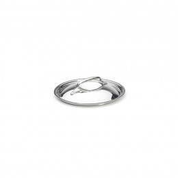 Lid with cast stainless steel riveted handle Ø18cm