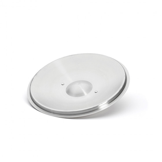 Lid with cast stainless steel riveted handle Ø14cm