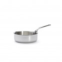 Sauteuse bord droit en inox AFFINITY
