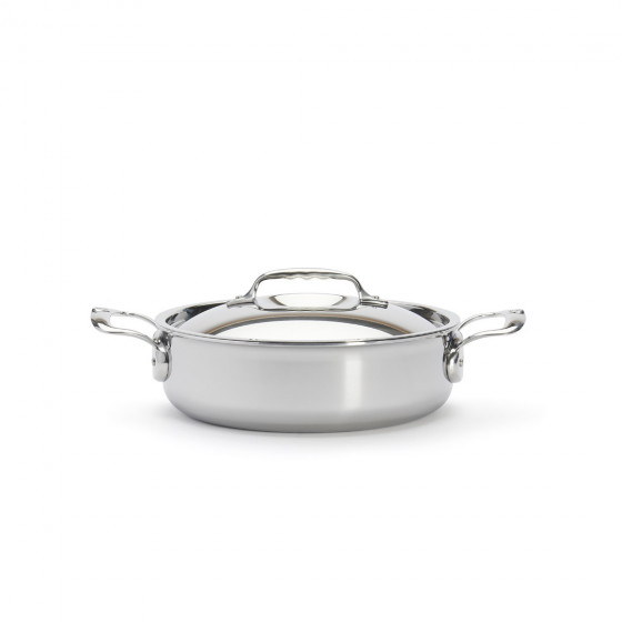 Stainless steel sauté-pan with lid AFFINITY