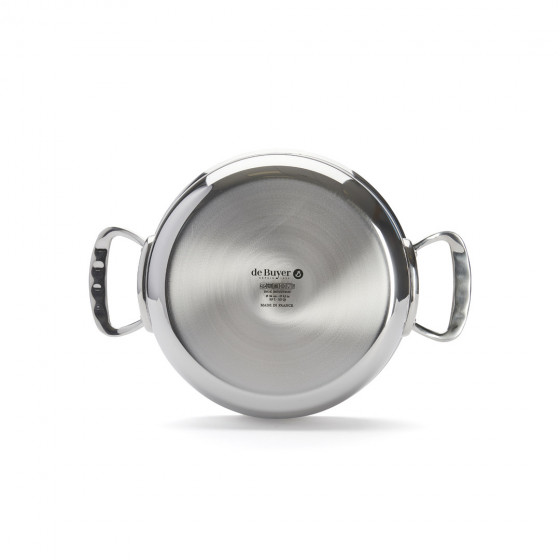 Servierpfanne Edelstahl mit Deckel AFFINITY Ø24cm