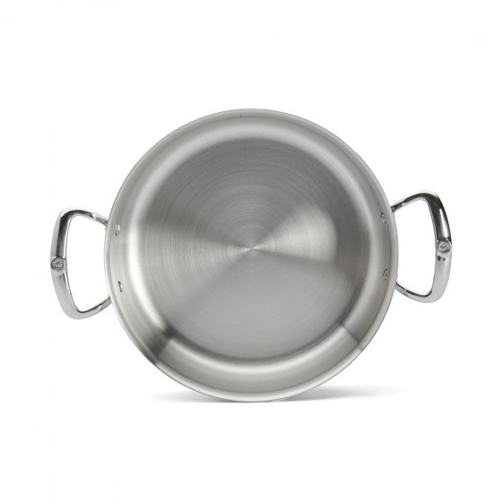 Stainless steel sauté-pan with lid AFFINITY Ø28cm