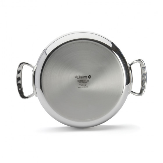 Stainless steel sauté-pan with lid AFFINITY Ø28cm