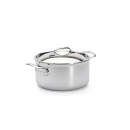 Stainless steel stewpan with lid AFFINITY Ø24cm