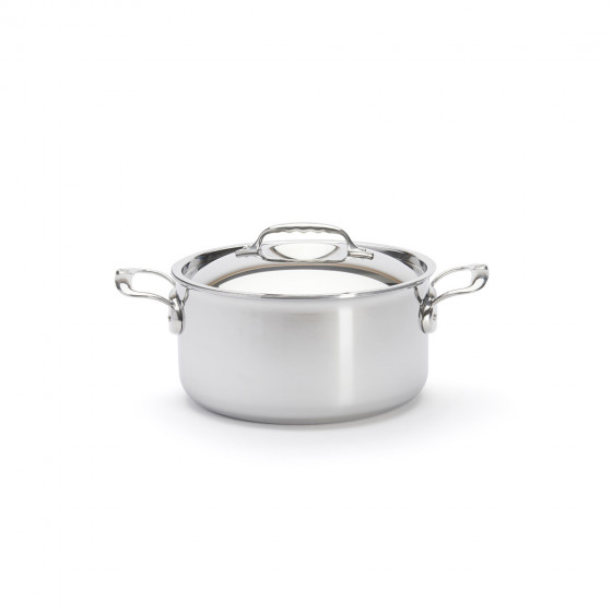 Stainless steel stewpan with lid AFFINITY Ø24cm