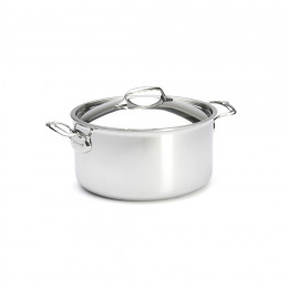 Stainless steel stewpan with lid AFFINITY Ø28cm