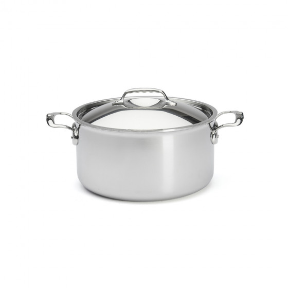 Stainless steel stewpan with lid AFFINITY Ø28cm