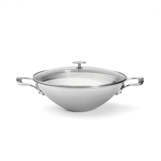 Wok Affinity with 2 cast st/steel riveted handles