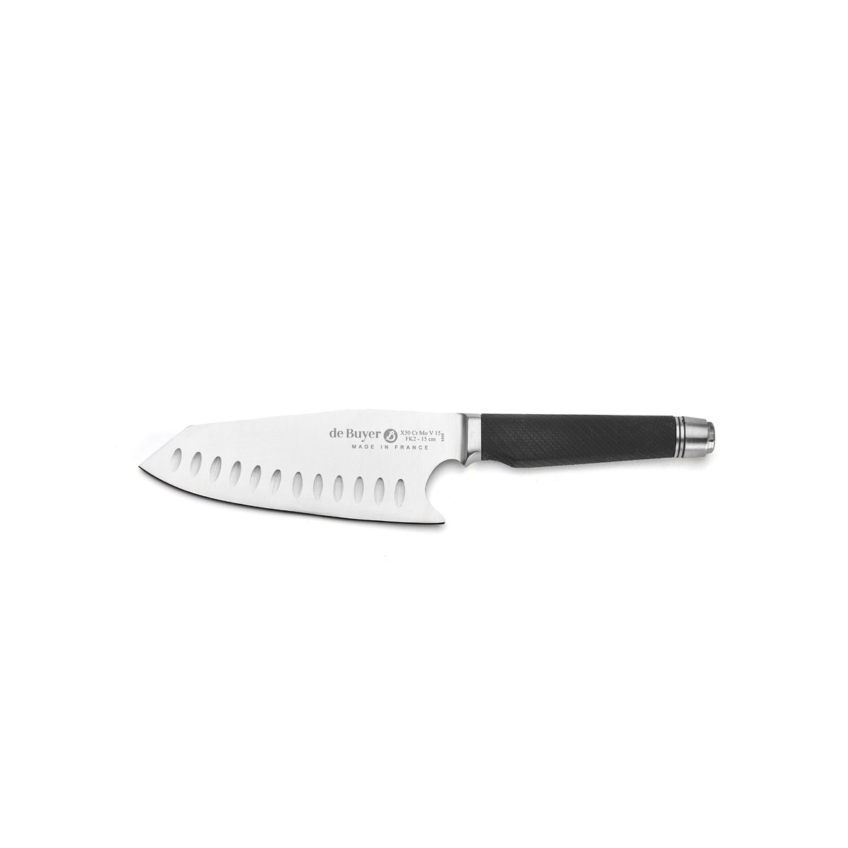 Couteau de Chef asiatique FK2, acier inox, OUTDOOR, lame 15cm - De Buyer