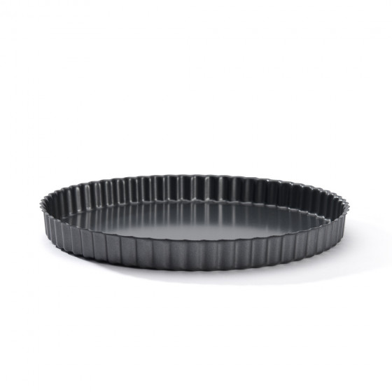 Geriffelte Runde Tortenform Stahl-Antihaft Ø28cm